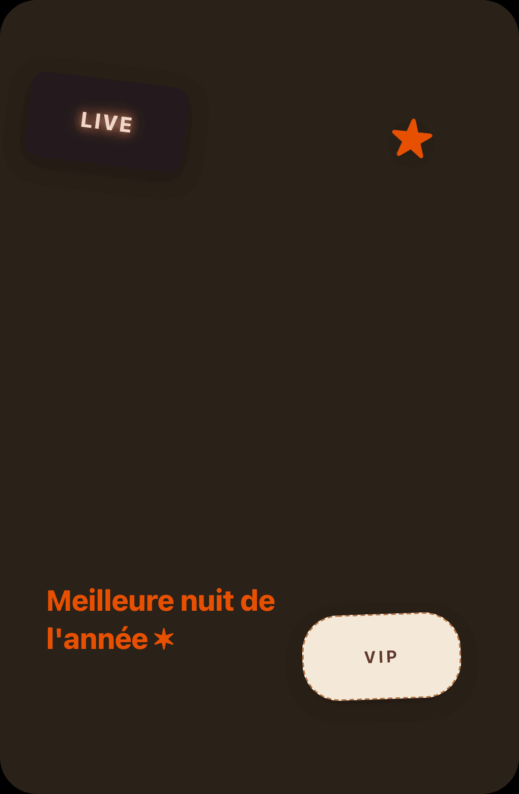 Une page de book AfterShows, avec autocollants et texte